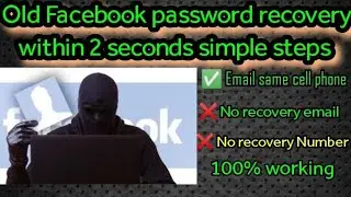 HOW TO RECOVER HACKED FACEBOOK ACCOUNT WITHOUT GMAIL AND PHONE NUMBER IN 5 MINUTES ONLY!
