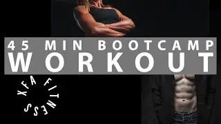 45 Minute Full Body Workout. Tough Workout With  XFA Fitness. Follow Along