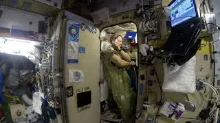 How Cosmonauts sleep on the ISS