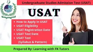 USAT | what is usat ? | usat test syllabus 2021 | usat hec test | usat test date | last date of usat