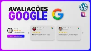 Avaliações do Google no seu Site WordPress Elementor