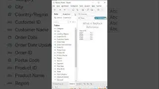 Replace Reference | Tableau Tutorials | Rayapati