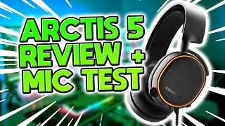 SteelSeries Arctis 5 Gaming Headset Review + Mic Test 2021 | PS4 & PC