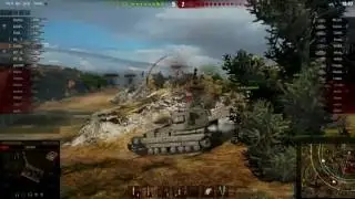 World of Tanks FV215b (183) ваншоты фв 183
