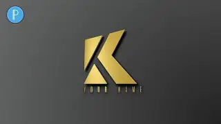 How to make K letter logo in pixellab | Modern logo design 2020