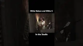 Amazing behind the scenes with Willie and Willie during the recording session of “Away in a Manger”