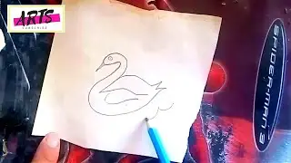 How to draw a duck | Very easy