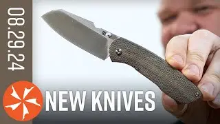 New Knives for the Week of August 29th, 2024 Just In at KnifeCenter.com