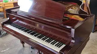 Challen 6'5" Grand Piano 1950s era. For Sale on Trademe, New Zealand!