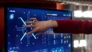 Barry runs to the future to save Iris|| The flash||