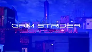 Grim Strider - Neon Dream - Unreal Engine sidescrolling Video Game Early Build