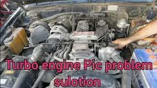 turbo engine Pic problem sulotion - Toyota 2l turbo engine