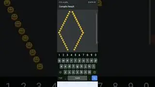 Code is in description #diamond_shape #C #emoji_pattern_in_C #star_pattern #coding #diamond
