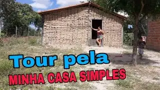 TOUR PELA MINHA CASA SIMPLES*minha realidade*