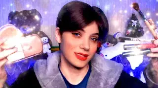 АСМР ПАРЕНЬ СДЕЛАЕТ ТЕБЕ МАКИЯЖ