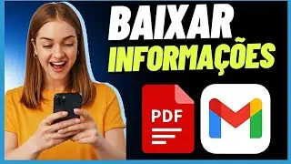 Como Baixar as informações do meu Gmail em PDF