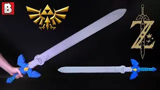 LEGO Zelda Master Sword Life Size Custom Build!