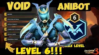 Exclusive! NEW SET: Void Anibot - Level 6!! | Primordial Chaos: Unlocked! | Shadow Fight 3