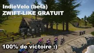 IndieVelo : Test de ce Zwift-like gratuit  [beta, Juin 2023]