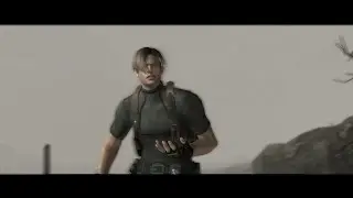 Leon falling to the ground 4k ultrawide 60fps