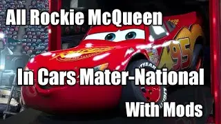 All Rockie McQueen in Cars Mater-National with mods