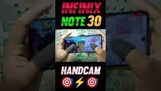 INFINIX NOTE 30 HANDCAM 📲🎯 | INFINIX NOTE 30 FREE FIRE TEST ❤ 