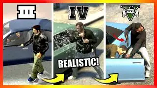 Evolution of CARJACKING LOGIC in GTA Games! (GTA 3 → GTA 5)