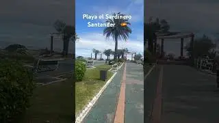Playa urbanizada, con bares,  rompientes ideales para hacer surf que generan los fuertes vientos.