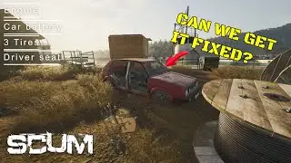 How to build a car in SCUM 1.0 Guide 