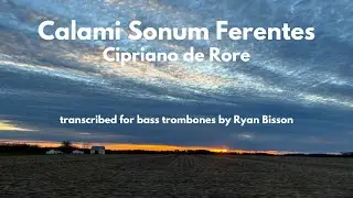 Calami Sonun Ferentes (Cipriano de Rore)