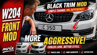 EASY Custom Paint Job on the W204 C-Class Mercedes