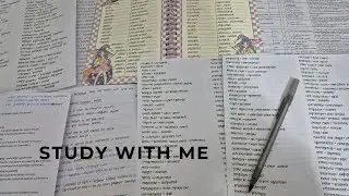 Study With Me | Deep Focus Session 📚 | Note Taking & Productivity | Rain Sound