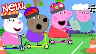 Peppa Pig Tales 🛴 Super-Duper Scooter Race 🏁 Peppa Pig Episodes