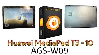Huawei MediaPad T3 10 (AGS-W09) Factory Reset + Frp Unlock. TestPoint Unlock Tool 2024.