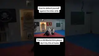 How to defend yourself against the killer drill. crazy world of BS martial arts and self defence.