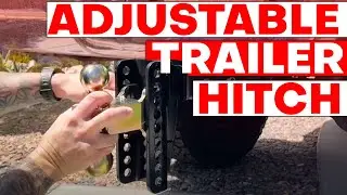 How to Install the PSAUTO Adjustable Trailer Hitch