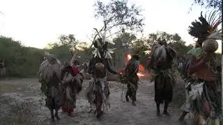 Shamans of the Chamacoco people of Peurto Diana, Paraguay