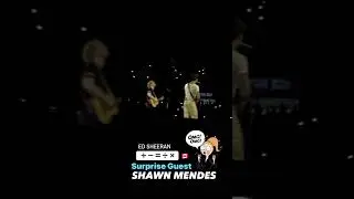 Shawn Mendes Makes SurpriseLive Return at Ed Sheeran. #shorts  #shawnmendes  #edsheeran