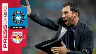 Sandro Schwarz: "[Noah Eile] was the best player on the field." | New York Red Bulls vs. Charlotte