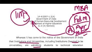 MBA Colleges have to Refund full fees if student cancels or  shift to other college.