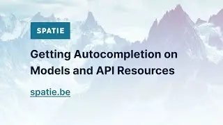 Getting Autocompletion on Models and API Resources