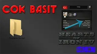 Modlama Dersleri [Hearts of Iron IV] Bölüm:1 (Lider İsmi Değiştirme)
