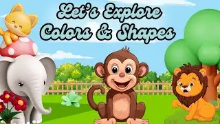 Shapes & Colors Rhyme | Kids Rhymes & learning Songs | Cuddlebug