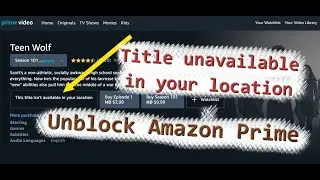 This title isn't available in your location - Amazon Error!