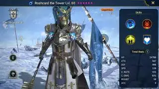 Raid Shadow Legends. Roshcard the tower. Legendary