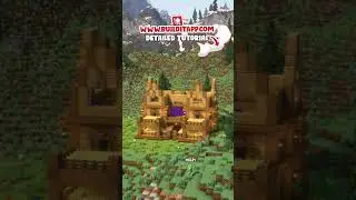 Minecraft: Ultimate Survival Mansion Quick Build  #minecraft #minecraftbuilding #minecraftshorts