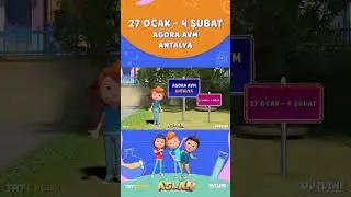 🤩Aslan ve arkadaşları 27 Ocak-4 Şubat tarihleri arasında Agora Avm- Antalya’da! #shorts