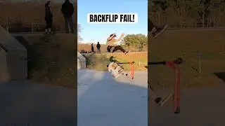 BACKFLIP FAIL! 😱