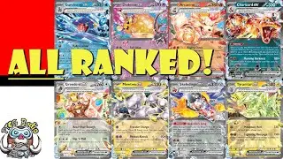 Ranking ALL The Pokemon Tera ex! Every One Ranked!