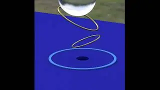 Bubble in cinema 4d loop